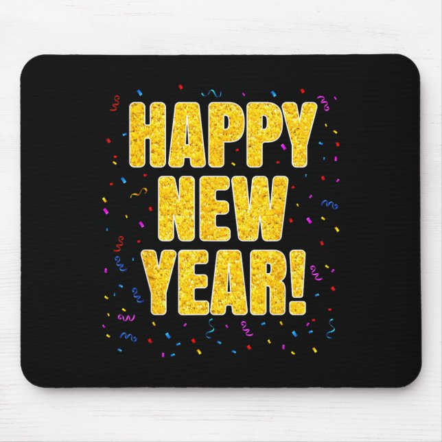 Mousepad 2026 Happy New Year Family Matching New Year Party (Frente)