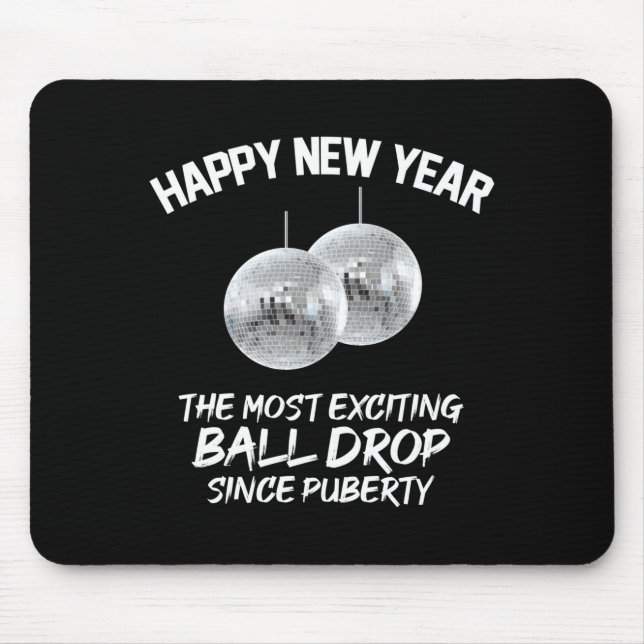 Mousepad 2026 New Year The Most Exciting Ball Drop Since Pu (Frente)