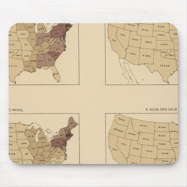 Mousepad 205 Fabricantes/milha quadrada (Frente)