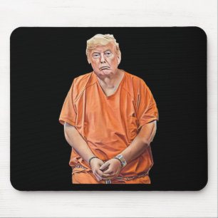 Mousepad 20-24 Anos Na Prisão, Engraçada Anti-Trump