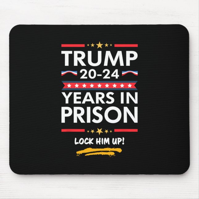 Mousepad 20-24 Anos Na Prisão O Trancam (Frente)