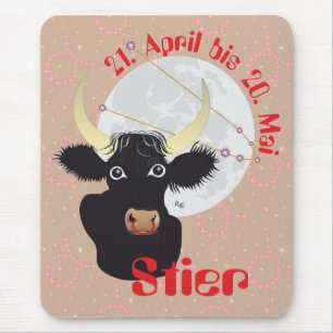 Mousepad 21 de abril bis 20. Mai Mausmatte