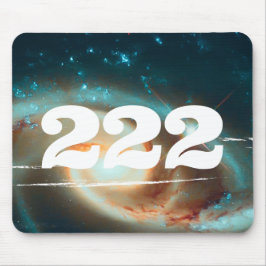 Mousepad 222 Manifestação Universe Angel Number Galaxy