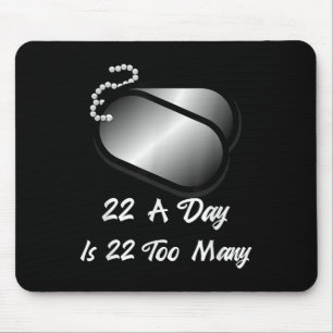 Mousepad 22 A Dia É 22 Veteranos Demasiados Consciência do