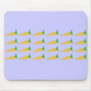 Mousepad 24 Cenouras, Douradas