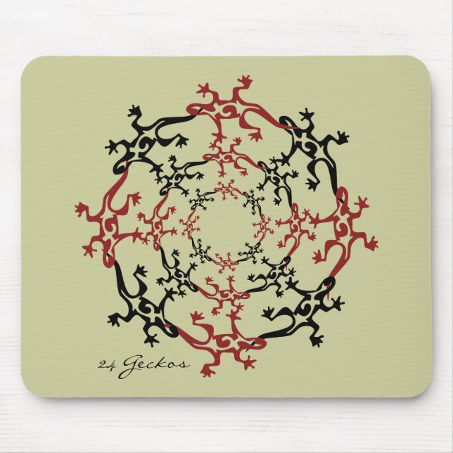 Mousepad 24 Geckos (Frente)