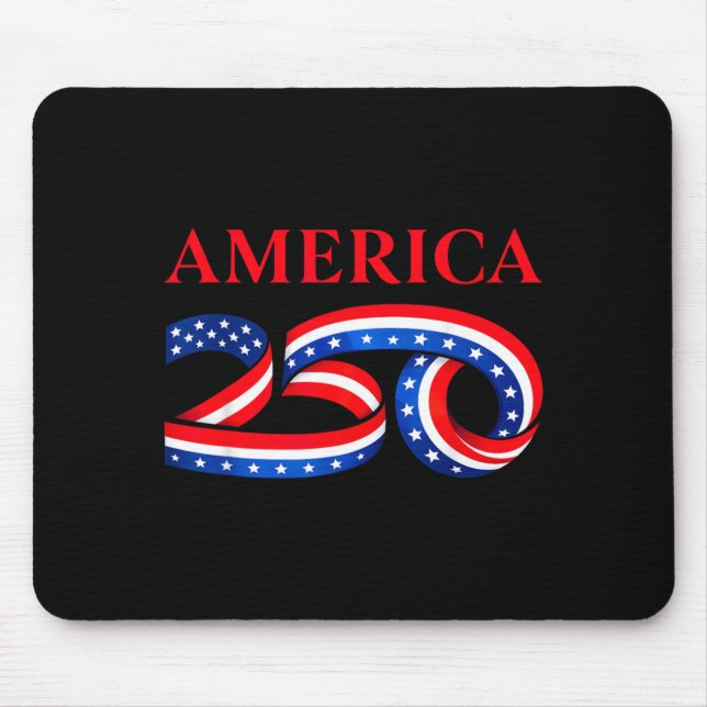 Mousepad 250º Aniversário do Dia da Independência dos EUA (Frente)