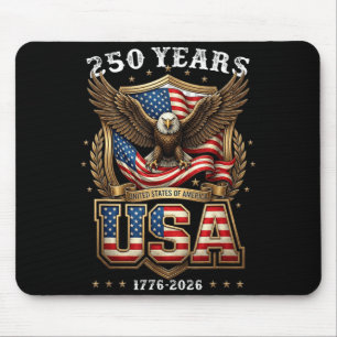 Mousepad 250º Aniversário EUA 250 Ano Aamérica Patriótico