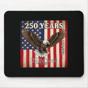 Mousepad 250º aniversário EUA patriótico homens mulheres 17