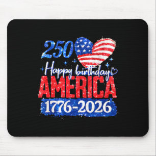 Mousepad 250º Feliz Aniversário América 1776-2026