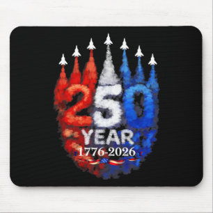 Mousepad 250 Aniversário EUA Bandeira Americana Patriótica