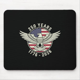 Mousepad 250 Anos 1776 2026 América 4 De Julho