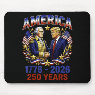 Mousepad 250 Anos Aniversário da América 250º Trump