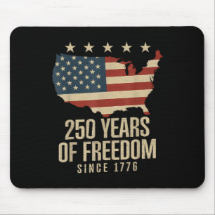 Mousepad 250 Anos de Liberdade 250.º aniversário América Ba
