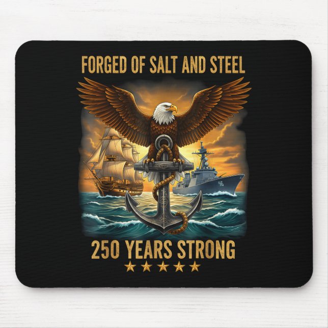 Mousepad 250 Years 1776-2026 250th Birthday Eagle Patriotic (Frente)