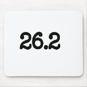 Mousepad 26,2 Definição da maratona