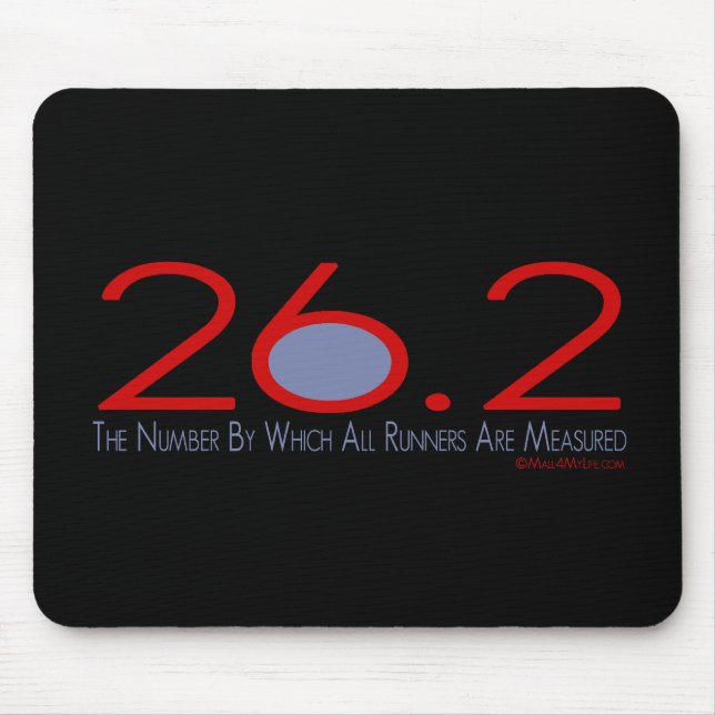 Mousepad 26,2 O número (Frente)
