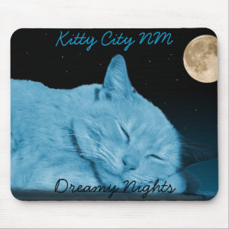 Mousepad 2, noites sonhadoras, cidade nanômetro do gatinho