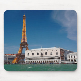Mousepad 2 para 1 Veneza e Paris - Mundo Misto