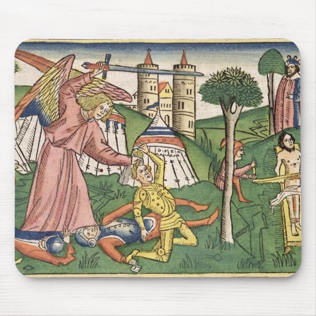Mousepad 2 vingança dos reis 19 deuses 35-37 no Assyria, de (Frente)