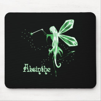 Mousepad 2D Esboço feericamente verde do absinto