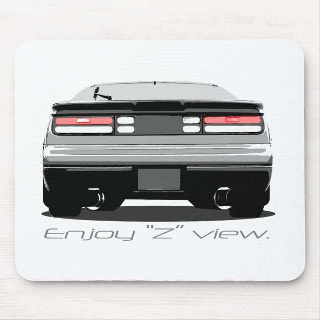Mousepad 300zx "apreciam a opinião de Z. " (Frente)