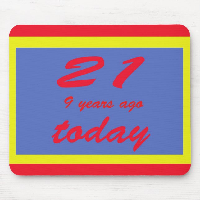 Mousepad 30 anos (Frente)