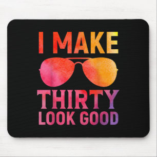 Mousepad 30 Anos De Idade Citam Gráficos Engraçados 30 B-