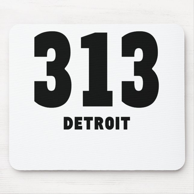 Mousepad 313 Detroit (Frente)