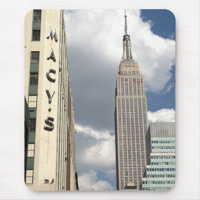 Mousepad 34th Street Empire State Building Manhattan NYC (Frente)