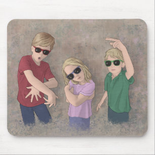 Mousepad 3 Munchkins
