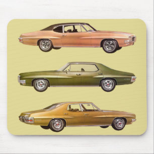 Mousepad 3 muscle cars de 1970