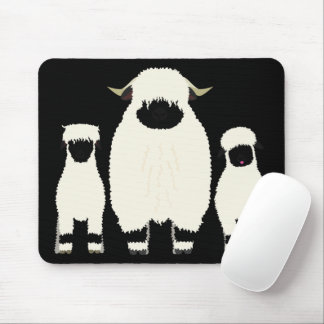 Mousepad 3 Ovinos Nose Negros Valais Seguidos
