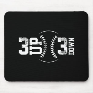Mousepad 3 UP 3 Baixo Baseball