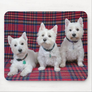 Mousepad 3 Westies