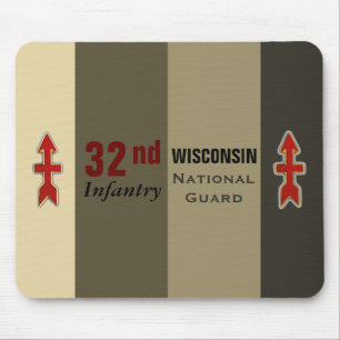 Mousepad 3ò Guarda nacional de Wisconsin da infantaria
