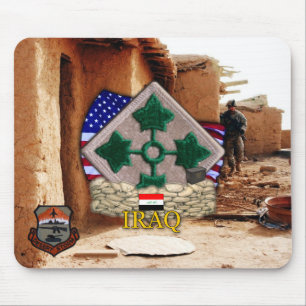 Mousepad 4ª divisão de infantaria vets de guerra do golfo M