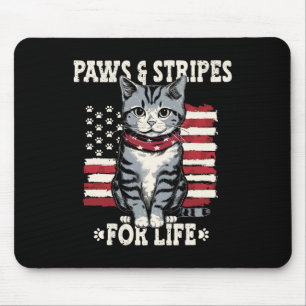 Mousepad 4º julho Cat Lover