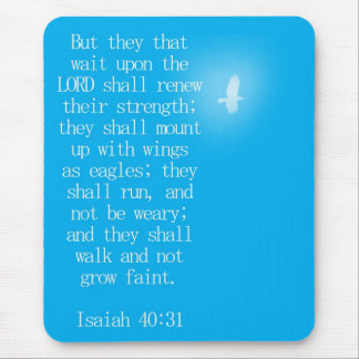 Mousepad 40:31 de Isaiah