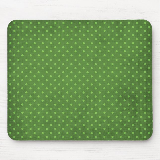 Mousepad 446_lírios VERDE PAÍS POLKADOTS PATTERN DOTS CI (Frente)