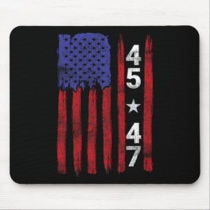 Mousepad 45 47 Eleição Presidencial Trump 2024 U Patriótica