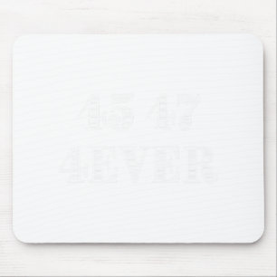Mousepad 45 47 Ilustração do apoio ao presidente Trump