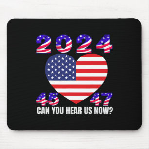 Mousepad 45 E 47 Presidente Donald Trump American Flag 202