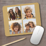 Mousepad 4 Colagem de fotos - você pode mudar o ouro de fun<br><div class="desc">Use suas fotos do Instagram quadradas para obter os melhores resultados! PARA ALTERAR O PLANO DE FUNDO - clique na área de personalização ou design avançada e escolha uma cor no selecionador de cores. Adicione suas fotos e instantâneos favoritos a esta fita de filme para obter um detentor de memória...</div>