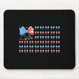 Mousepad 4 De Julho Arco De Enfermeira Stethoscope Usa Ame