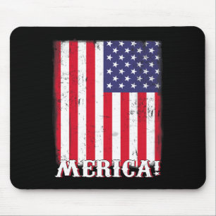 Mousepad 4 de julho de US American Flag Patriotic