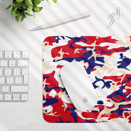 Mousepad 4 de Julho, Dia da Independência, Bege Camuflado