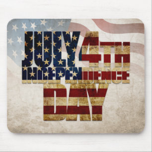 Mousepad 4 de julho Dia da Independência V 2.0
