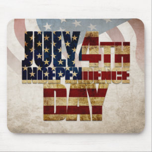 Mousepad 4 de julho Dia da Independência V 3.0