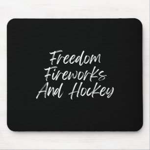 Mousepad 4 De Julho Fai De Hóquei Em Fogos De Liberdade Pat